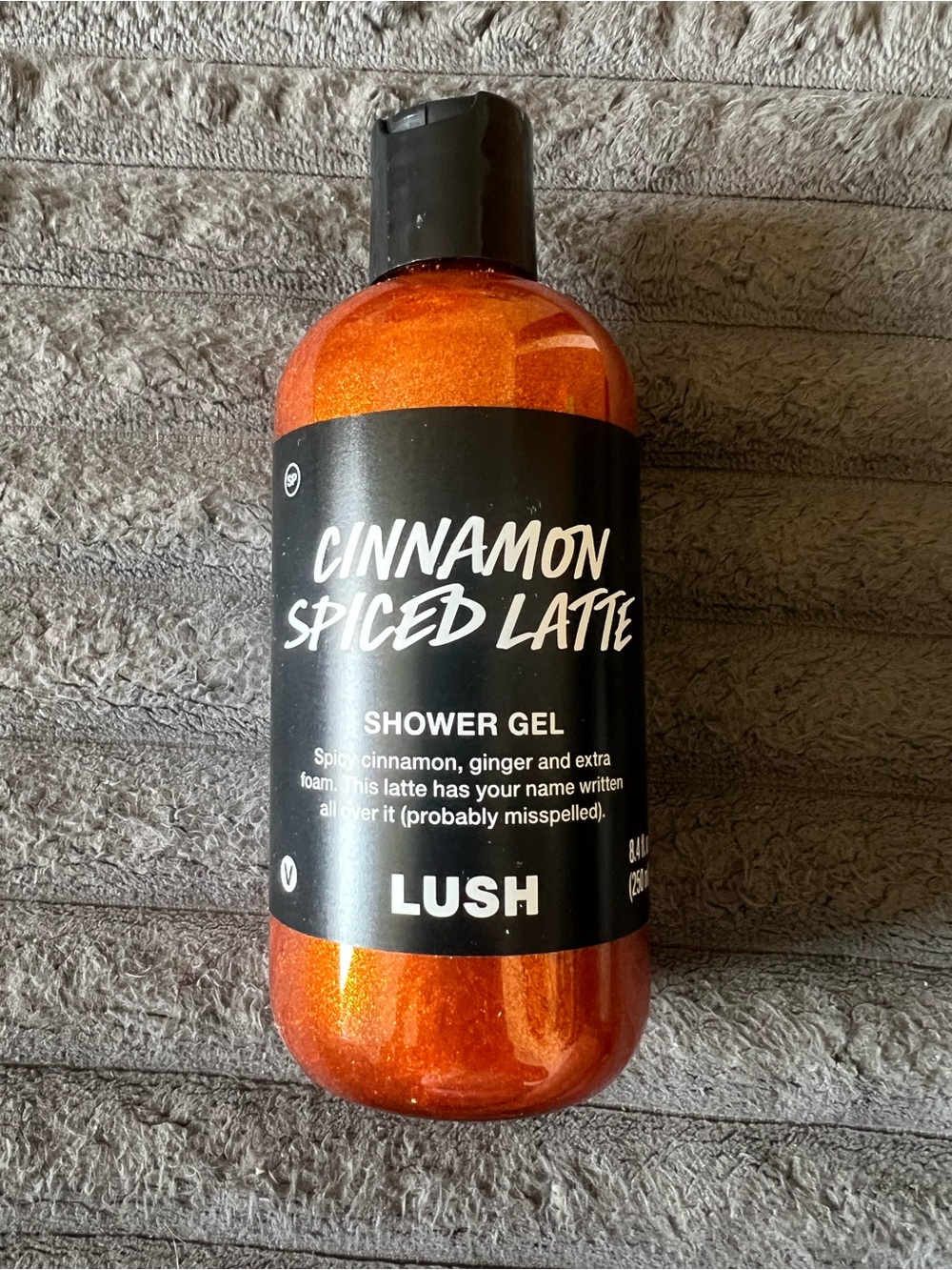LUSH FALL 26 LIMITED EDITION CINNAMON SPICED LATTE AHOWER GEL 8.4 Oz SEALED
